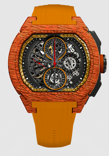 Replica DeLaCour Reflect Concept OCO Orange Sapphire WACC3230-1330 Watch Replica DeLaCour Reflect Concept OCO Orange Sapphire WACC3230-1330 Watch